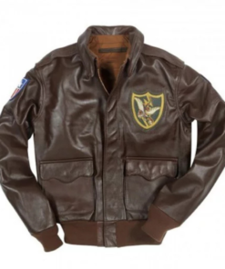 A-2 Men’s Fighter Bomber Leather Jacket