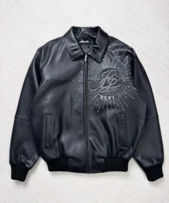 American Legend Anniversary Edition 46 Pelle Pelle Black Leather Jacket