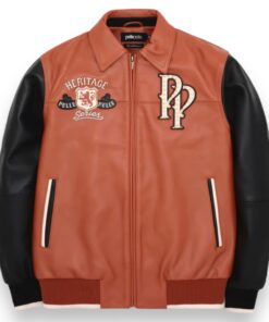Men's Heritage Brown Leather Jacket