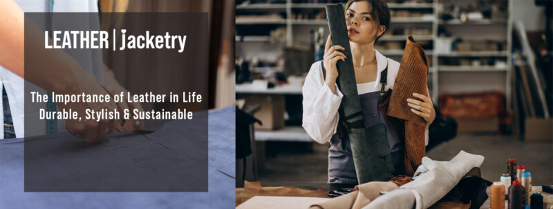 Illustration showing the importance of leather in life – durability, fashion, and sustainability
